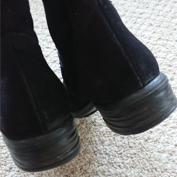 Paul Green 'Suri' Suede Moto Boots size 7.5 - Picture 11 of 12